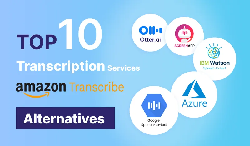 Amazon Transcribe Alternatives: 10 Best Options in 2026