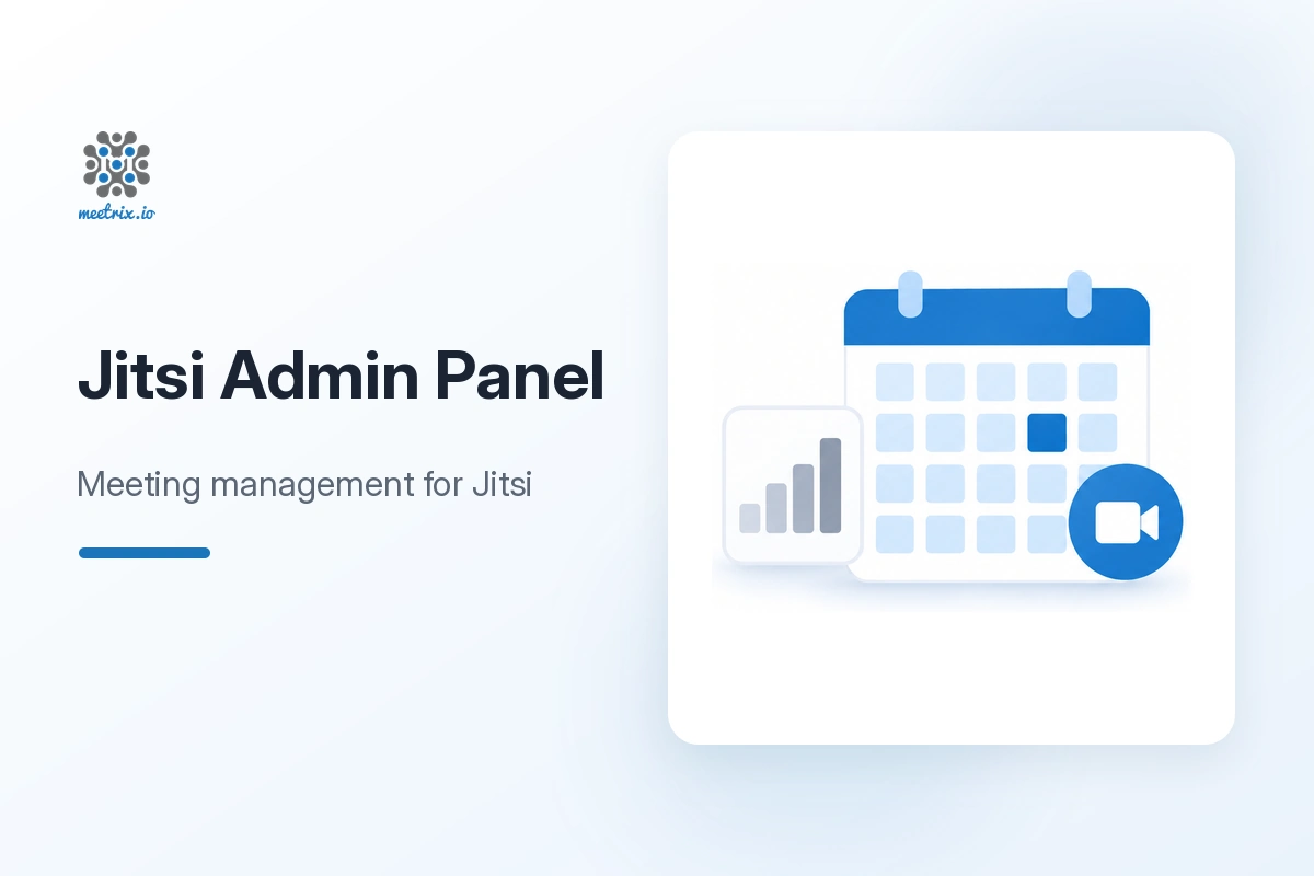 Jitsi Meet Admin Panel