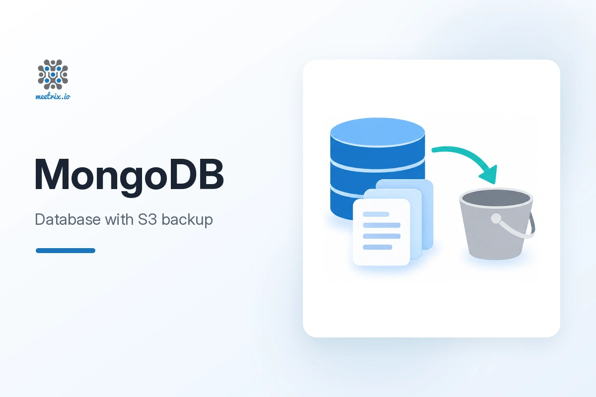MongoDB with S3 Backup