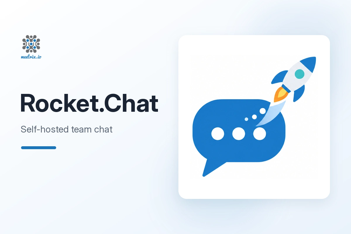 Rocket.Chat: Self-Hosted Team Chat Server