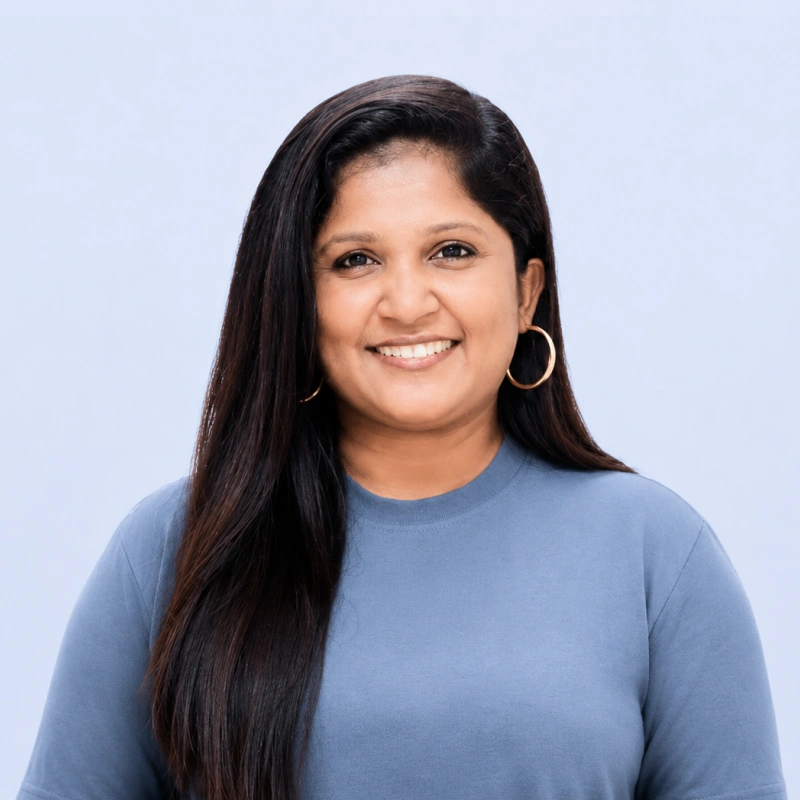 Portrait of Avindi Nisansala, Business Analyst at Meetrix