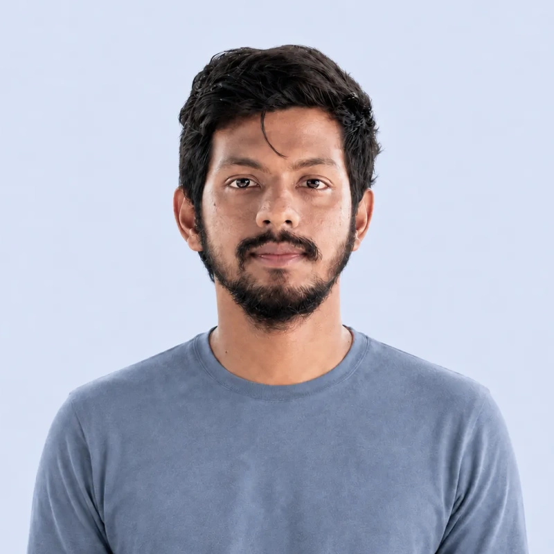 Portrait of Hiruna Kumara, Senior DevOps Engineer at Meetrix