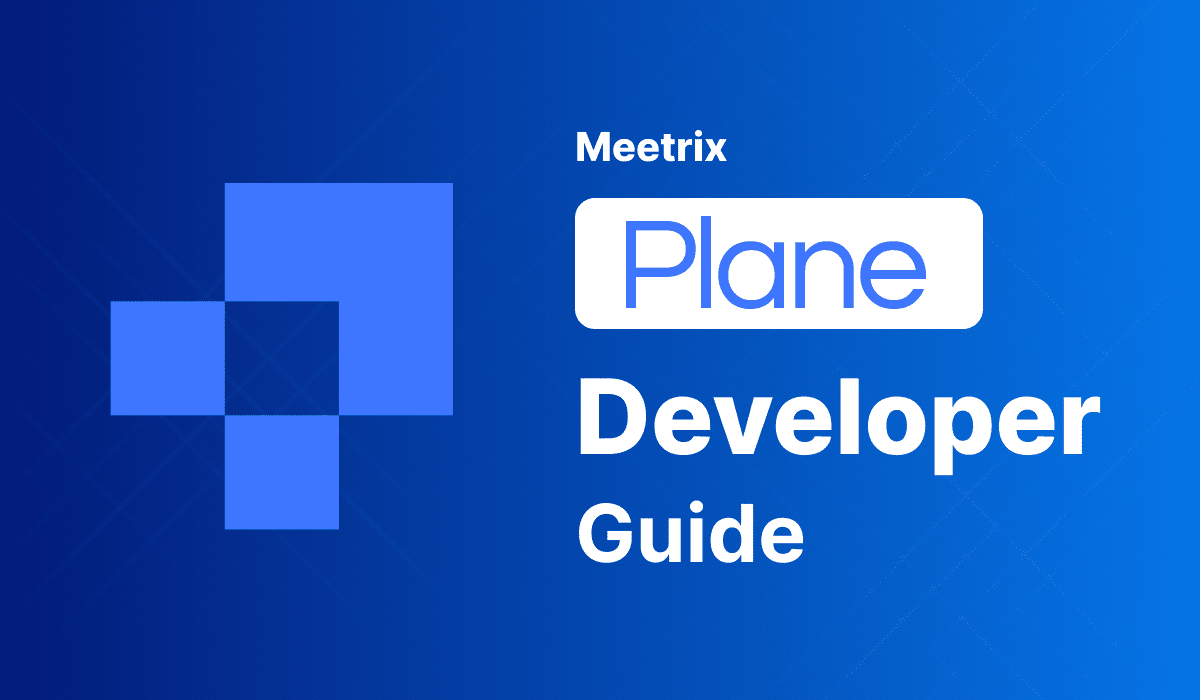Meetrix Plane Developer Guide AWS