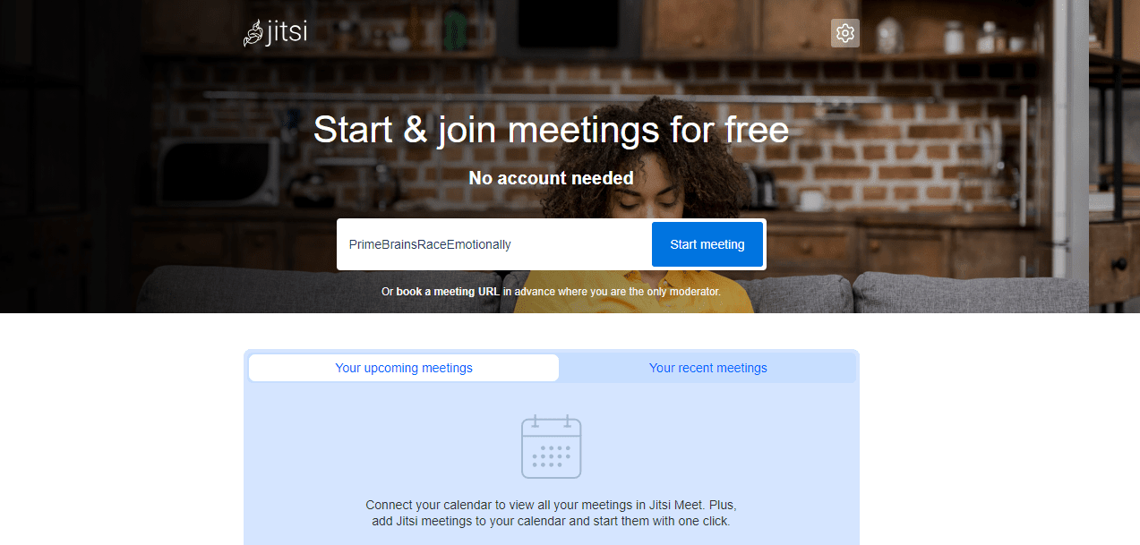 Jitsi Meet video conferencing software